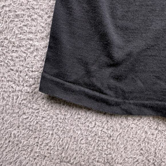 VTG MTV Shirt Mens L Black USA Fruit The Loom Pre Shrunk Egg Single Stitch 90s - Picture 7 of 12